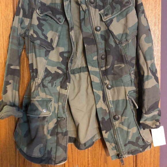 Free People Jackets & Blazers - Free People Army Jacket - Size Small